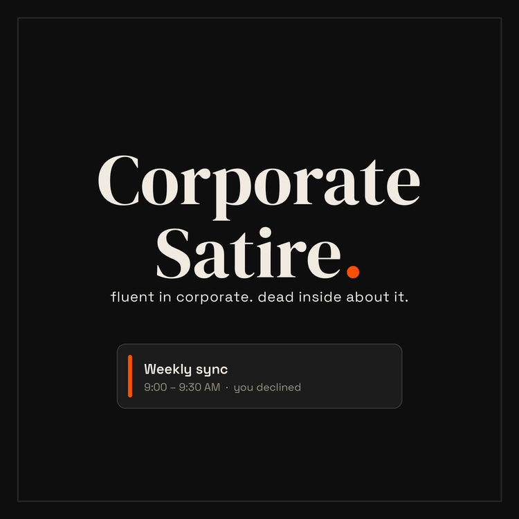 Corporate Satire